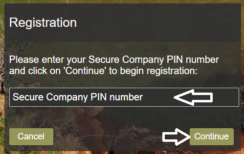 enter-pin-number-and-click-on-continue-to-register-an-account-on-hrevolution-portal