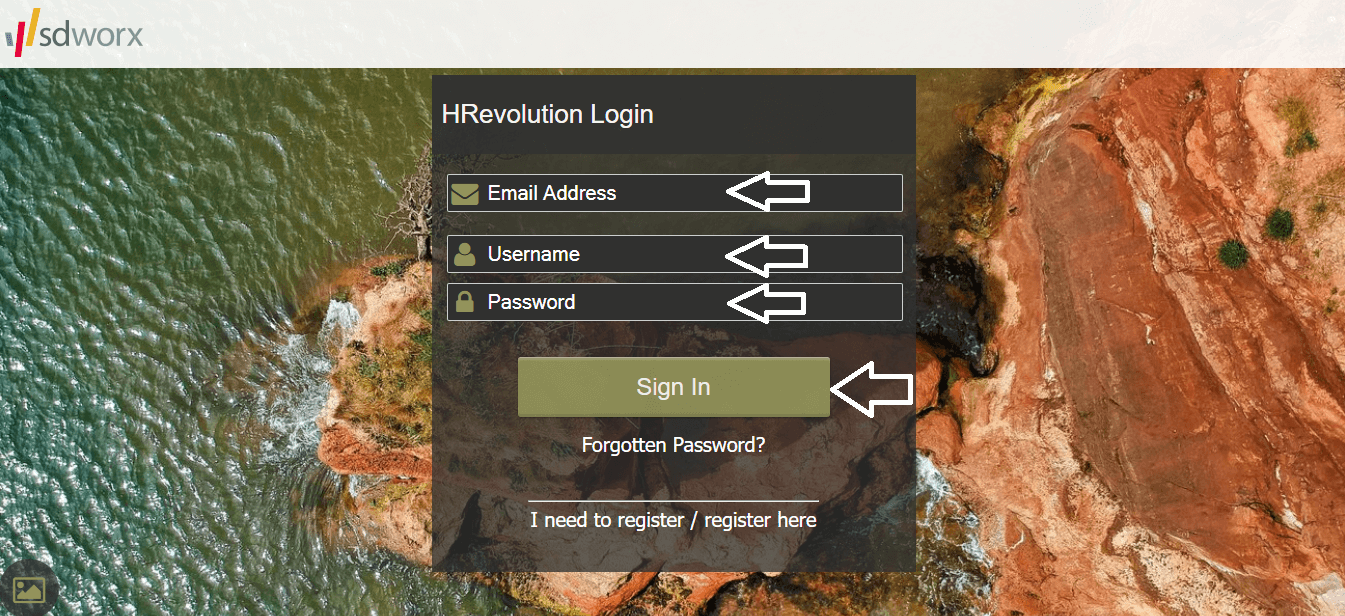 login-into-hrevolution-portal